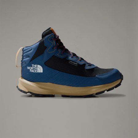 The North Face Fastpack Waterproof Mid-wandelschoenen Voor Tieners Shady Blue-tnf White male