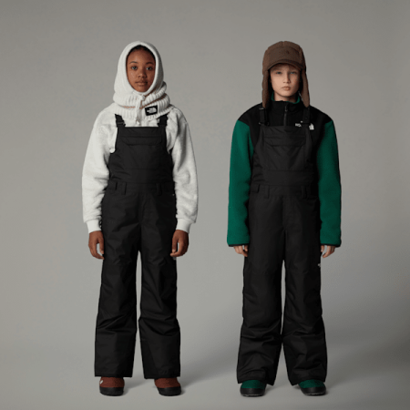 The North Face Geïsoleerde Freedom-salopette Voor Tieners Tnf Black male