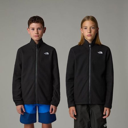 The North Face Zip-in-compatibel Glacier-fleece Voor Tieners Tnf Black male