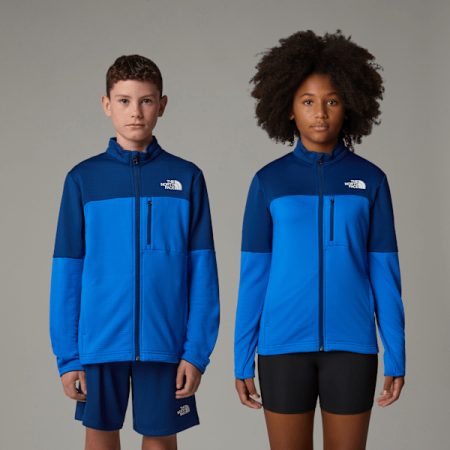 The North Face Hike-tussenlaagjas Met Volledige Rits Voor Tieners Hero Blue-estate Blue male