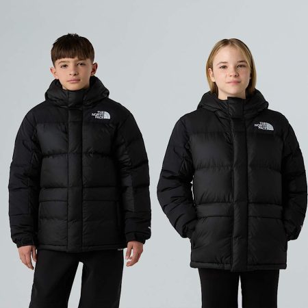 The North Face Korte Himalayan-donsparka Voor Tieners Tnf Black-tnf Black male