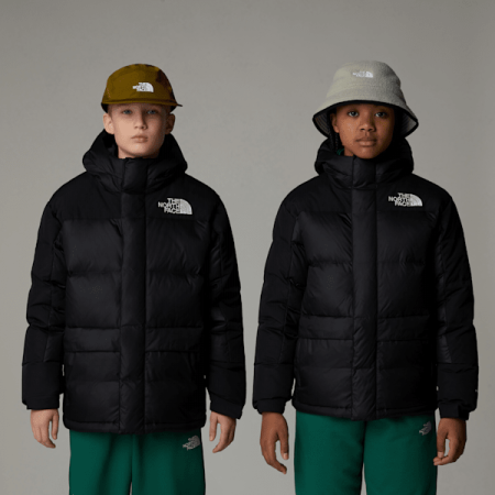 The North Face Korte Himalayan-donsparka Voor Tieners Tnf Black male