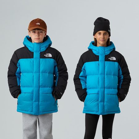 The North Face Korte Himalayan-donsparka Voor Tieners Meridian Blue male