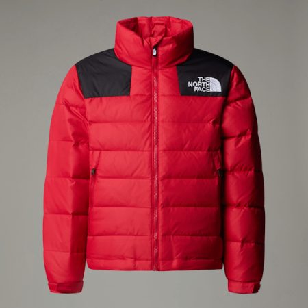 The North Face Massif-donsjas Voor Tieners Rage Red-tnf Black male