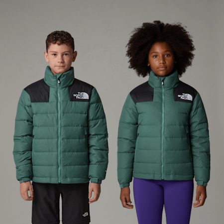 The North Face Massif-donsjas Voor Tieners Dark Sage-tnf Black male