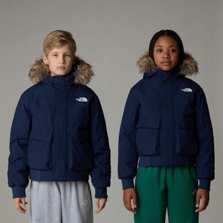 The North Face Mcmurdo-jas Met Capuchon Voor Tieners Summit Navy male