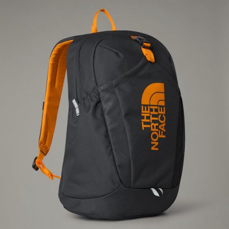 The North Face Mini Recon-rugzak Voor Tieners Asphalt Grey-cone Orange-npf male