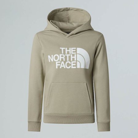 The North Face New Peak-hoodie Voor Tieners Clay Grey male