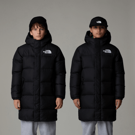 The North Face Nuptse Long-parka Voor Tieners Tnf Black male