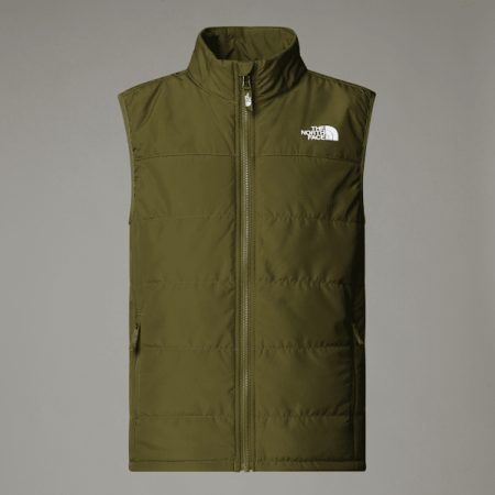 The North Face Geïsoleerde Reactor-bodywarmer Voor Tieners Forest Olive male