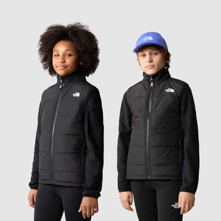 The North Face Geïsoleerde Reactor-bodywarmer Voor Tieners Tnf Black male