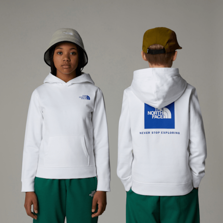 The North Face Redbox-hoodie Voor Tieners Tnf White male