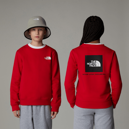 The North Face Redbox-sweatshirt Voor Tieners Tnf Red male