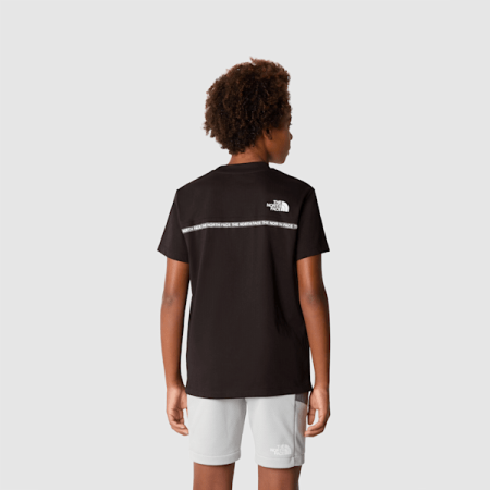 The North Face Zumu-t-shirt Voor Tieners Tnf Black male