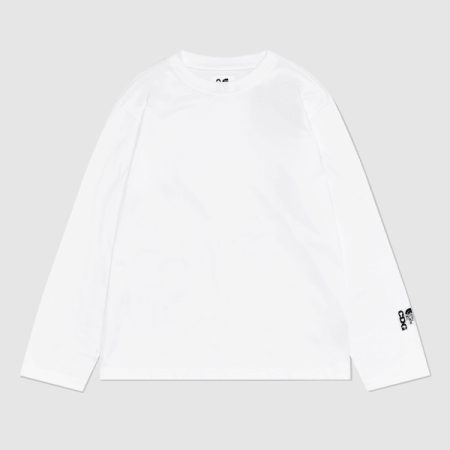 The North Face The North Face X Cdg Icon-t-shirt Met Lange Mouwen Tnf White male