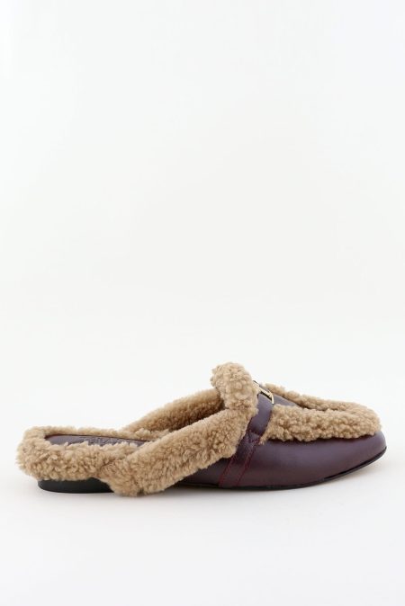 Toral loafers TL-DAPHNE burdeos/beige