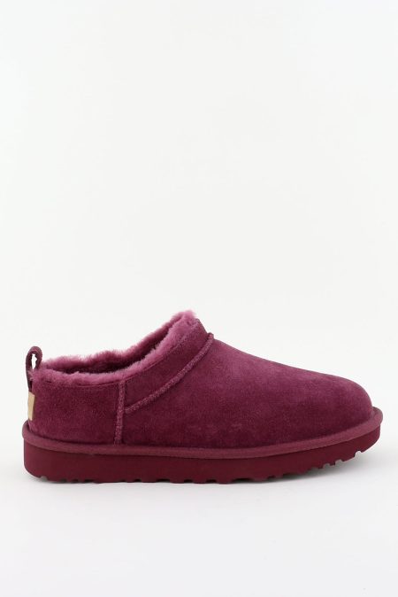 UGG enkellaarsjes Classic Micro 1173891 burnt magenta