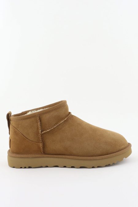 UGG enkellaarsjes Classic Ultra Mini 1116109 chesnut