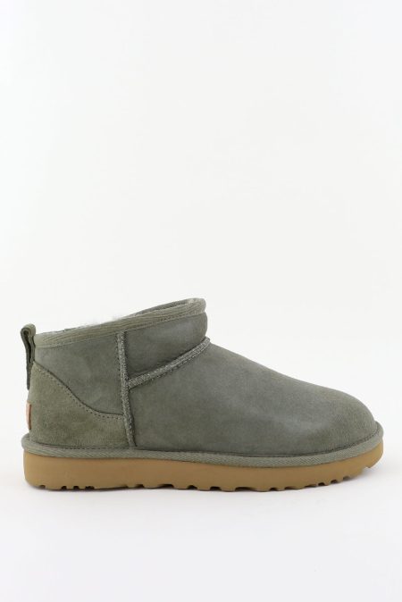 UGG enkellaarsjes Classic Ultra Mini 1116109 moss green/amphora