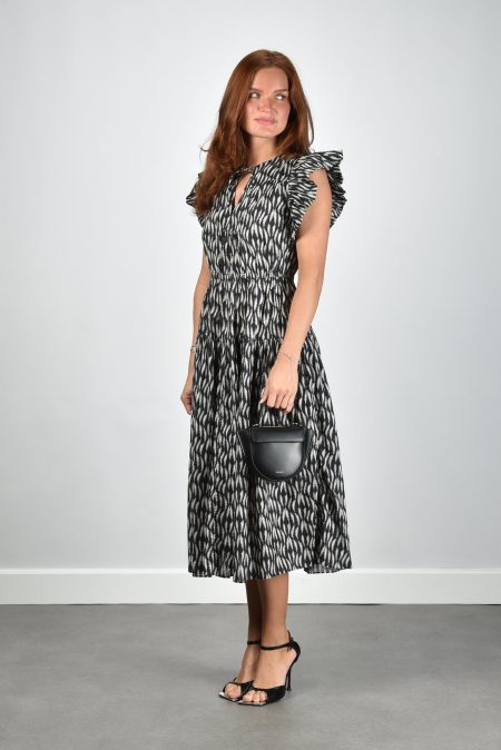 Ulla Johnson jurk PS260167 graphite