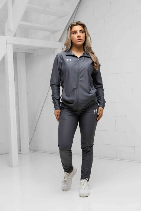 Under Armour Challenger Trainingspak Dames Grijs - Maat XXS - Kleur: Grijs | Soccerfanshop