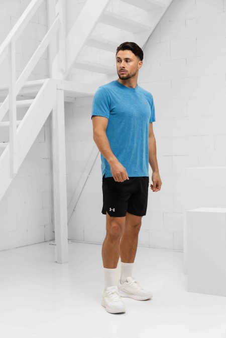 Under Armour Launch Camo Zomerset Heren Blauw/Grijs - Maat XL - Kleur: BlauwGrijs | Soccerfanshop