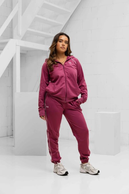 Under Armour Rival Tricot Trainingspak Dames Paars - Maat S - Kleur: Paars | Soccerfanshop