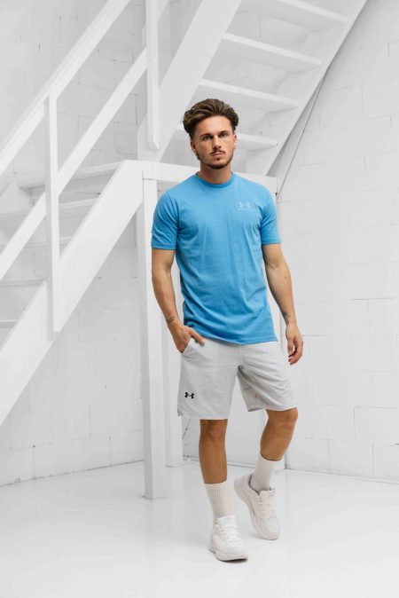 Under Armour Sportstyle Zomerset Heren Blauw/Lichtgrijs - Maat XL - Kleur: BlauwGrijs | Soccerfanshop