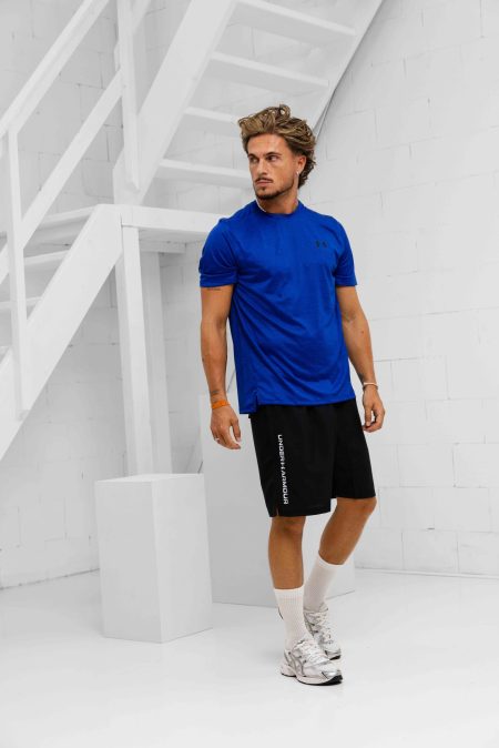 Under Armour Tech Vent Zomerset Heren Blauw/Zwart - Maat XL - Kleur: DonkerblauwZwart | Soccerfanshop