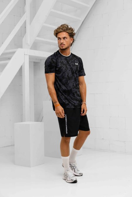 Under Armour Tech Woven Zomerset Heren Camo Zwart - Maat XL - Kleur: CamoZwart | Soccerfanshop