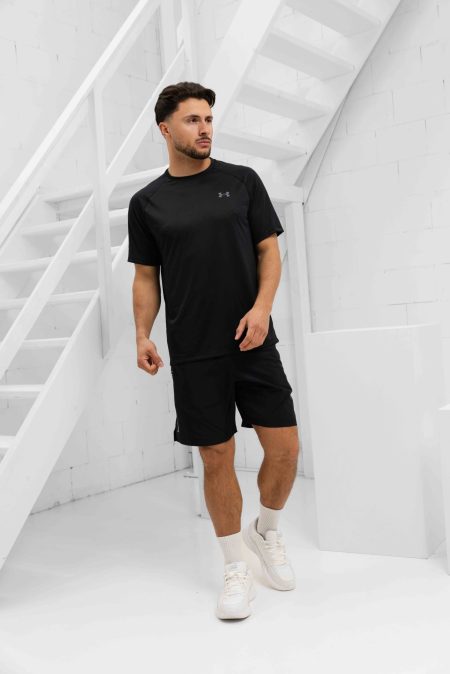 Under Armour Tech Woven Zomerset Heren Zwart - Maat XXL - Kleur: Zwart | Soccerfanshop