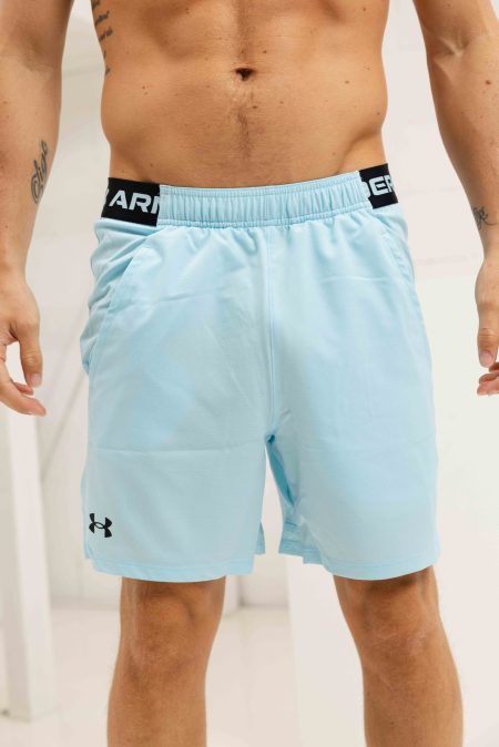 Under Armour Vanish Woven 15CM Korte Broek Heren Lichtblauw - Maat XXL - Kleur: Lichtblauw | Soccerfanshop