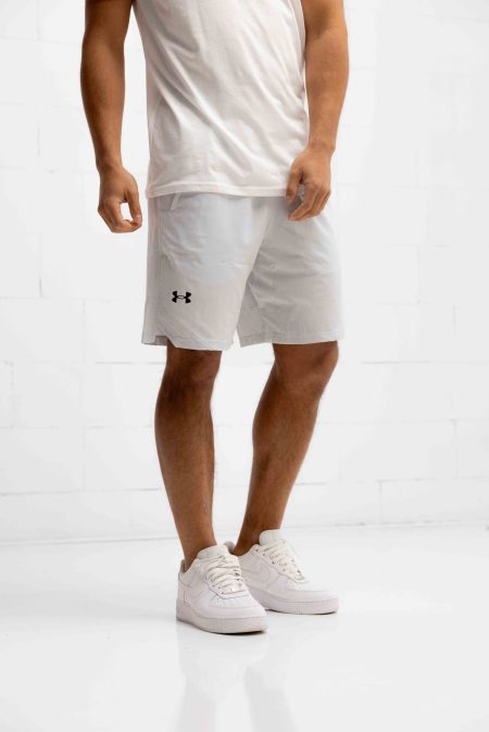 Under Armour Vanish Woven Korte Broek Heren Lichtgrijs - Maat XXXL - Kleur: Donkergrijs | Soccerfanshop