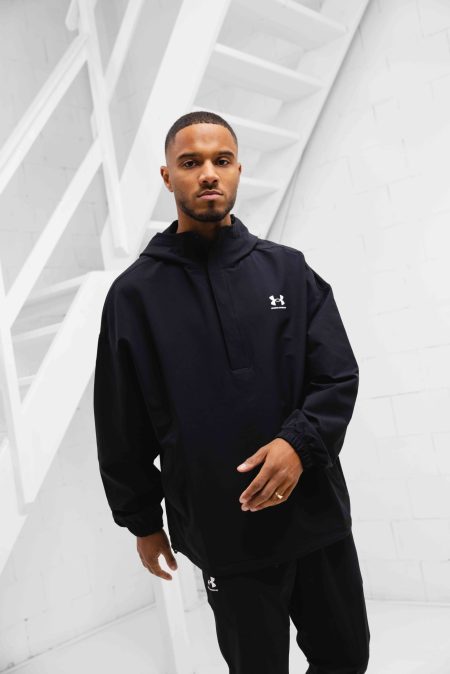 Under Armour Vibe Stormshell Hoodie Heren Zwart - Maat XL - Kleur: Zwart | Soccerfanshop