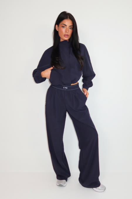 Unique The Label Gigi Set Dames Donkerblauw - Maat XS - Kleur: Donkerblauw | Soccerfanshop