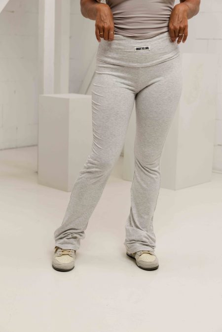 Unique The Label Noelle Pants Dames Lichtgrijs - Maat XS - Kleur: Grijs | Soccerfanshop