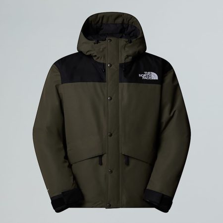 The North Face Uniseks Mountain-donsjas New Taupe Green-tnf Black male
