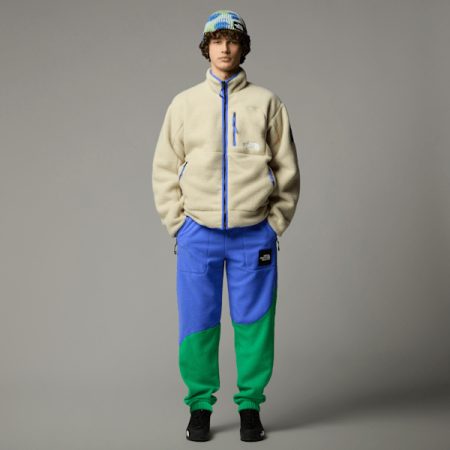 The North Face Uniseks Tnf X Yinka Ilori-fleecejoggingbroek Solar Blue-optic Emerald male