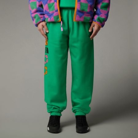 The North Face Uniseks Tnf X Yinka Ilori-joggingbroek Optic Emerald male