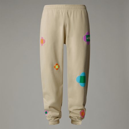 The North Face Uniseks Tnf X Yinka Ilori Let's Blossom Together-joggingbroek Gravel male