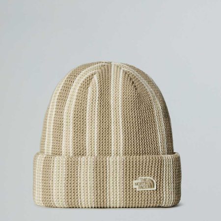 The North Face Urban Explore-beanie Flax-linen-vintage White male