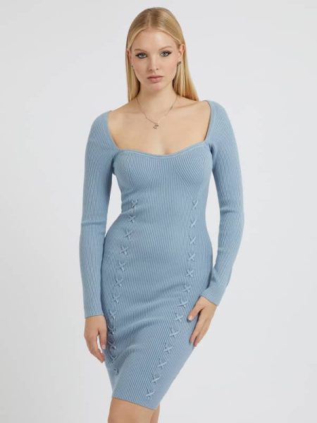 Bodycon Jurk Trui-Stof