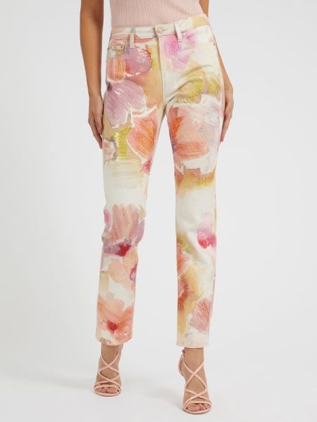 Jeans Bloemenprint