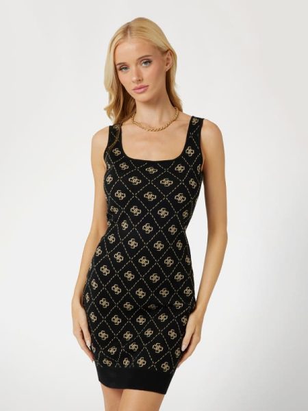 Mini-Jurk 4G-Logo Gemengde Wol