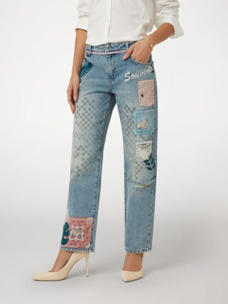 Jeans Rechte Broekspijp Normale Taille