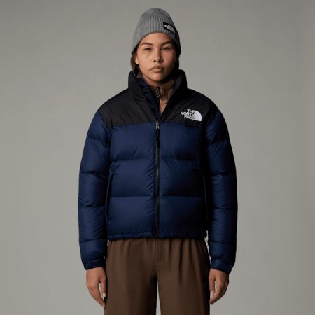 The North Face 1996 Retro Nuptse-jas Voor Dames Summit Navy-tnf Black female