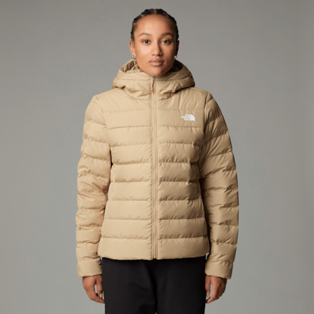 The North Face Aconcagua Iii-jas Met Capuchon Voor Dames Khaki Stone female