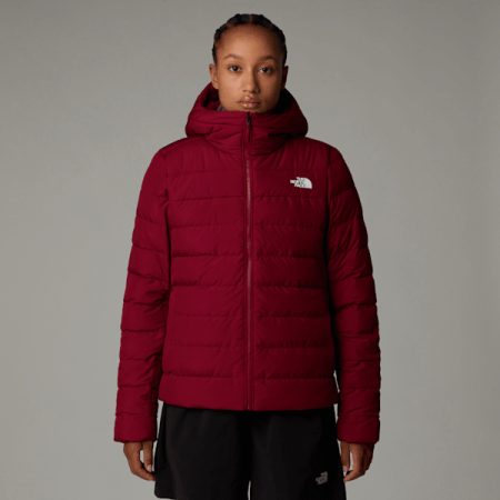 The North Face Aconcagua Iii-jas Met Capuchon Voor Dames Beetroot female