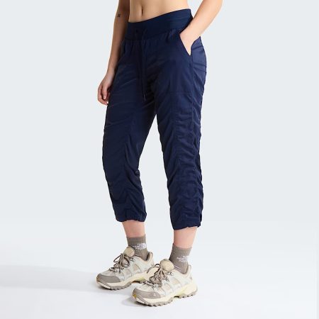 The North Face Aphrodite 2.0 Capri-joggingbroek Voor Dames Summit Navy-npf female