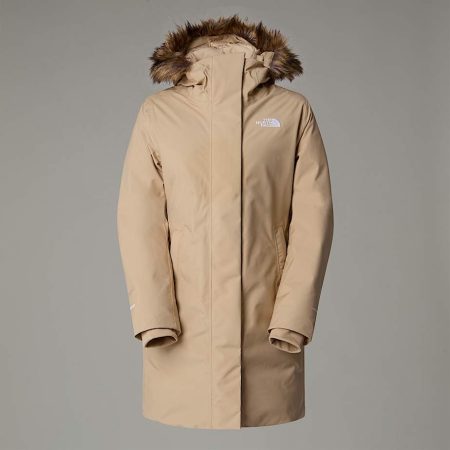 The North Face Arctic-parka Voor Dames Khaki Stone female